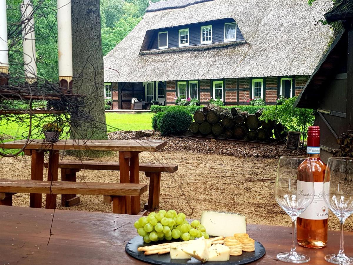 Gaestehaus Am Kattensteert Borchel Bagian luar foto